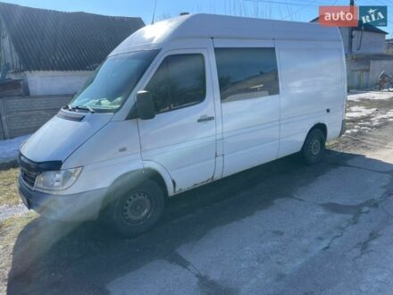 Білий Мерседес Sprinter, об'ємом двигуна 2.15 л та пробігом 593 тис. км за 7500 $, фото 1 на Automoto.ua