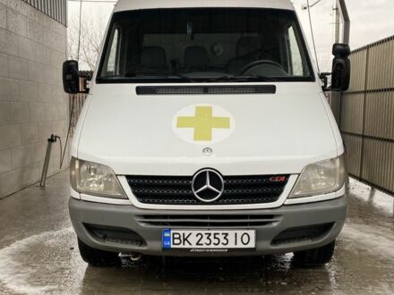 Білий Мерседес Sprinter, об'ємом двигуна 2.1 л та пробігом 544 тис. км за 7000 $, фото 1 на Automoto.ua