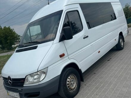 Белый Мерседес Sprinter, объемом двигателя 2.2 л и пробегом 670 тыс. км за 7510 $, фото 1 на Automoto.ua