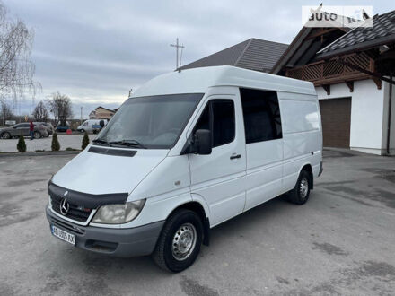 Білий Мерседес Sprinter, об'ємом двигуна 2.2 л та пробігом 471 тис. км за 8400 $, фото 1 на Automoto.ua