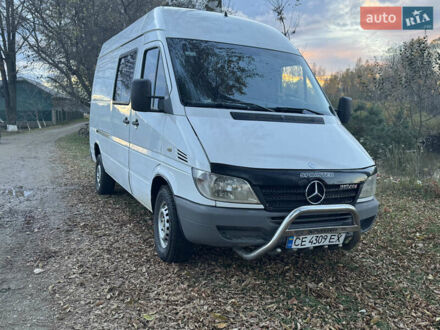 Мерседес Sprinter 2004 в Вижнице на Automoto.ua Белый Мерседес Sprinter, объемом двигателя 2.15 л и пробегом 499 тыс. км за 6500 $, фото 1 на Automoto.ua