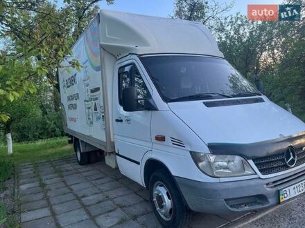 Белый Мерседес Sprinter, объемом двигателя 0 л и пробегом 590 тыс. км за 14500 $, фото 1 на Automoto.ua