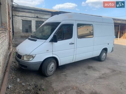 Білий Мерседес Sprinter, об'ємом двигуна 2.15 л та пробігом 566 тис. км за 7500 $, фото 1 на Automoto.ua