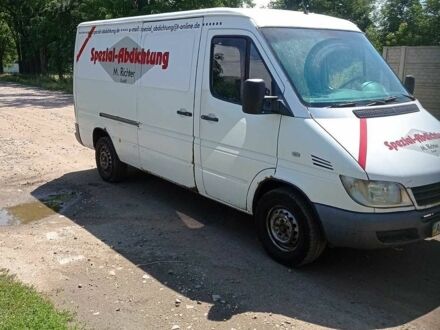 Білий Мерседес Sprinter, об'ємом двигуна 2.1 л та пробігом 522 тис. км за 4800 $, фото 1 на Automoto.ua