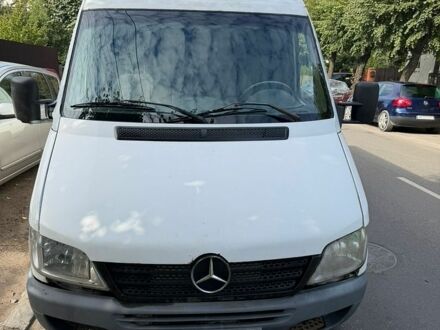 Белый Мерседес Sprinter, объемом двигателя 2.2 л и пробегом 600 тыс. км за 4500 $, фото 1 на Automoto.ua