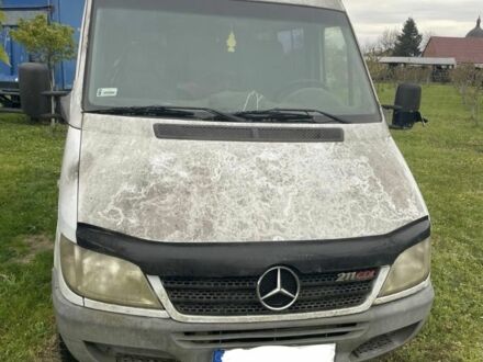 Белый Мерседес Sprinter, объемом двигателя 2 л и пробегом 480 тыс. км за 1750 $, фото 1 на Automoto.ua