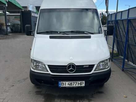 Мерседес Sprinter 2005 в Полтаве на Automoto.ua Белый Мерседес Sprinter, объемом двигателя 2.15 л и пробегом 700 тыс. км за 8500 $, фото 1 на Automoto.ua