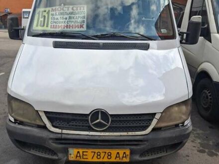Белый Мерседес Sprinter, объемом двигателя 0.25 л и пробегом 150 тыс. км за 9300 $, фото 1 на Automoto.ua