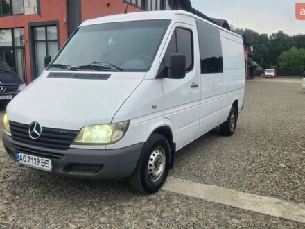 Білий Мерседес Sprinter, об'ємом двигуна 2.2 л та пробігом 307 тис. км за 6200 $, фото 1 на Automoto.ua
