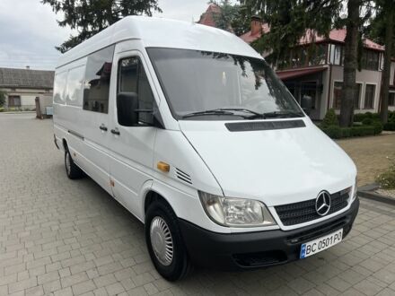 Білий Мерседес Sprinter, об'ємом двигуна 2.1 л та пробігом 860 тис. км за 6700 $, фото 1 на Automoto.ua