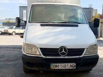 Белый Мерседес Sprinter, объемом двигателя 2.1 л и пробегом 509 тыс. км за 7000 $, фото 1 на Automoto.ua