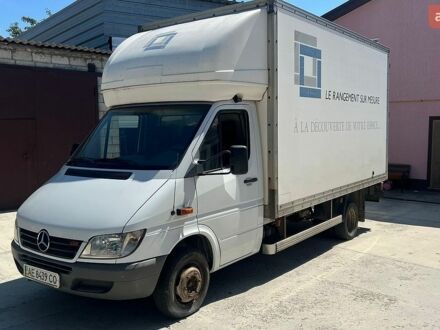 Белый Мерседес Sprinter, объемом двигателя 2.7 л и пробегом 355 тыс. км за 13800 $, фото 1 на Automoto.ua