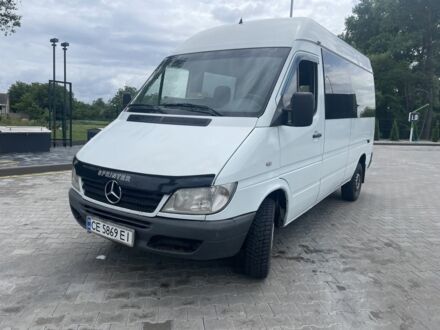 Білий Мерседес Sprinter, об'ємом двигуна 2.1 л та пробігом 565 тис. км за 6350 $, фото 1 на Automoto.ua