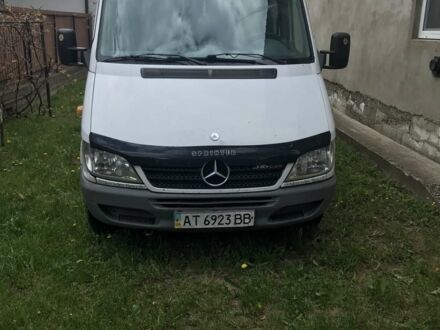 Белый Мерседес Sprinter, объемом двигателя 2.7 л и пробегом 2 тыс. км за 10000 $, фото 1 на Automoto.ua