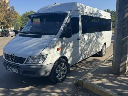 Белый Мерседес Sprinter, объемом двигателя 2.1 л и пробегом 200 тыс. км за 13500 $, фото 1 на Automoto.ua