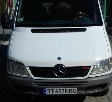 Білий Мерседес Sprinter, об'ємом двигуна 2 л та пробігом 370 тис. км за 9800 $, фото 1 на Automoto.ua