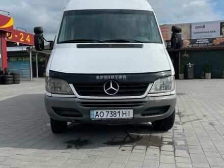 Белый Мерседес Sprinter, объемом двигателя 2.7 л и пробегом 8 тыс. км за 9534 $, фото 1 на Automoto.ua