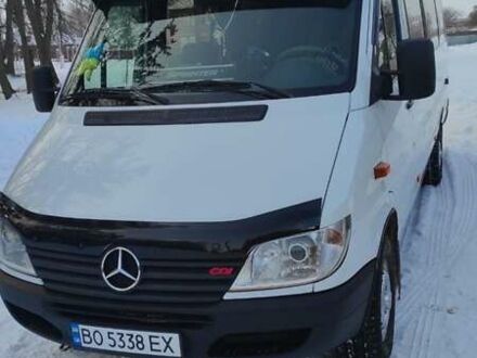 Белый Мерседес Sprinter, объемом двигателя 2.2 л и пробегом 100 тыс. км за 10500 $, фото 1 на Automoto.ua