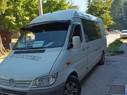 Белый Мерседес Sprinter, объемом двигателя 2.15 л и пробегом 320 тыс. км за 7500 $, фото 1 на Automoto.ua