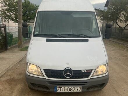 Мерседес Sprinter 2005 в Самборе на Automoto.ua Белый Мерседес Sprinter, объемом двигателя 2.2 л и пробегом 500 тыс. км за 4150 $, фото 1 на Automoto.ua