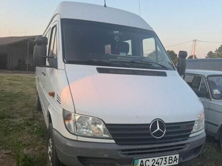 Білий Мерседес Sprinter, об'ємом двигуна 2.69 л та пробігом 530 тис. км за 10700 $, фото 1 на Automoto.ua