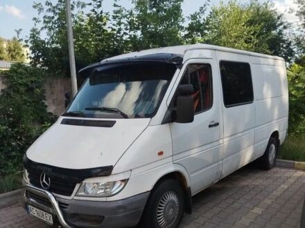 Білий Мерседес Sprinter, об'ємом двигуна 2.2 л та пробігом 482 тис. км за 6504 $, фото 1 на Automoto.ua