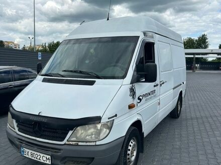 Білий Мерседес Sprinter, об'ємом двигуна 2.15 л та пробігом 480 тис. км за 4400 $, фото 1 на Automoto.ua
