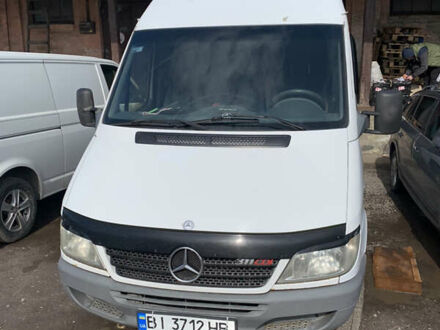 Белый Мерседес Sprinter, объемом двигателя 0 л и пробегом 357 тыс. км за 7000 $, фото 1 на Automoto.ua