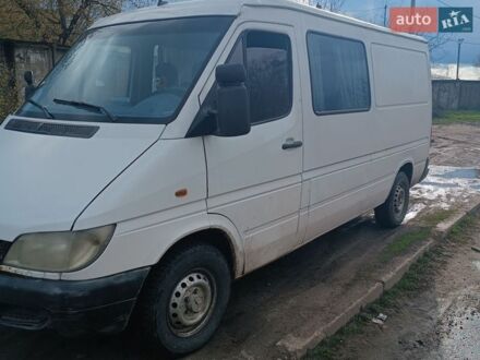 Белый Мерседес Sprinter, объемом двигателя 2.15 л и пробегом 5 тыс. км за 6000 $, фото 1 на Automoto.ua