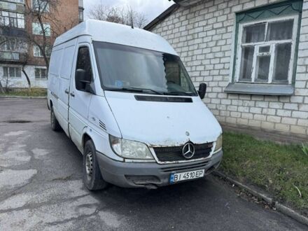 Белый Мерседес Sprinter, объемом двигателя 0 л и пробегом 400 тыс. км за 3200 $, фото 1 на Automoto.ua