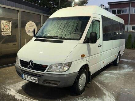 Білий Мерседес Sprinter, об'ємом двигуна 2.15 л та пробігом 100 тис. км за 15000 $, фото 1 на Automoto.ua