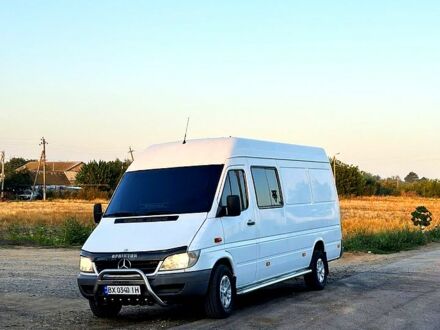 Белый Мерседес Sprinter, объемом двигателя 2.7 л и пробегом 449 тыс. км за 12500 $, фото 1 на Automoto.ua