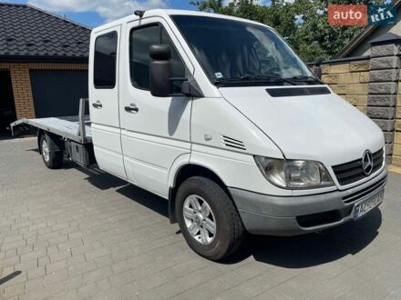 Білий Мерседес Sprinter, об'ємом двигуна 2.2 л та пробігом 158 тис. км за 14300 $, фото 1 на Automoto.ua