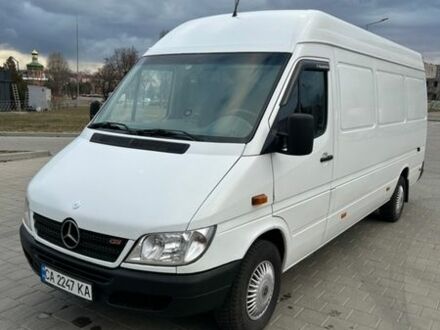 Білий Мерседес Sprinter, об'ємом двигуна 2.15 л та пробігом 474 тис. км за 9900 $, фото 1 на Automoto.ua
