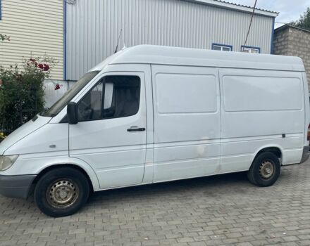 Белый Мерседес Sprinter, объемом двигателя 2.2 л и пробегом 640 тыс. км за 3500 $, фото 1 на Automoto.ua