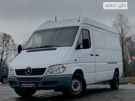 Белый Мерседес Sprinter, объемом двигателя 2.15 л и пробегом 406 тыс. км за 7499 $, фото 1 на Automoto.ua