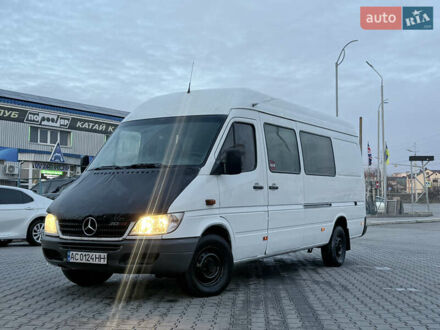 Білий Мерседес Sprinter, об'ємом двигуна 2.2 л та пробігом 530 тис. км за 6999 $, фото 1 на Automoto.ua