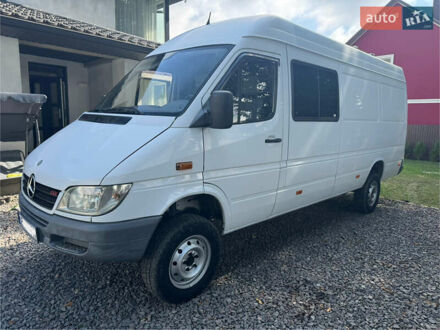 Белый Мерседес Sprinter, объемом двигателя 0 л и пробегом 350 тыс. км за 18000 $, фото 1 на Automoto.ua