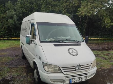 Білий Мерседес Sprinter, об'ємом двигуна 2.1 л та пробігом 730 тис. км за 6000 $, фото 1 на Automoto.ua