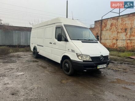 Белый Мерседес Sprinter, объемом двигателя 2.15 л и пробегом 575 тыс. км за 10500 $, фото 1 на Automoto.ua