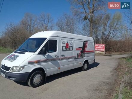 Мерседес Sprinter 2005 в Виннице на Automoto.ua Белый Мерседес Sprinter, объемом двигателя 2.2 л и пробегом 456 тыс. км за 10300 $, фото 1 на Automoto.ua