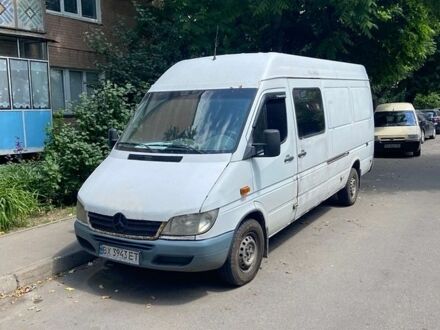 Белый Мерседес Sprinter, объемом двигателя 2.15 л и пробегом 585 тыс. км за 6850 $, фото 1 на Automoto.ua
