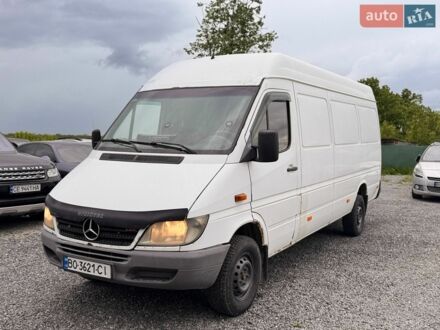 Белый Мерседес Sprinter, объемом двигателя 2.69 л и пробегом 493 тыс. км за 7900 $, фото 1 на Automoto.ua