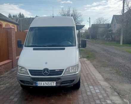 Белый Мерседес Sprinter, объемом двигателя 2.1 л и пробегом 100 тыс. км за 7500 $, фото 1 на Automoto.ua