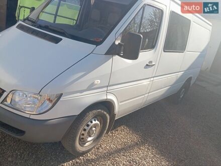 Білий Мерседес Sprinter, об'ємом двигуна 2.15 л та пробігом 227 тис. км за 9000 $, фото 1 на Automoto.ua