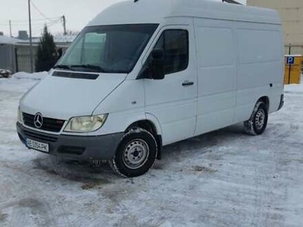 Білий Мерседес Sprinter, об'ємом двигуна 2.69 л та пробігом 410 тис. км за 9500 $, фото 1 на Automoto.ua