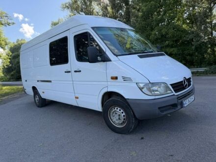 Белый Мерседес Sprinter, объемом двигателя 2.1 л и пробегом 690 тыс. км за 8700 $, фото 1 на Automoto.ua