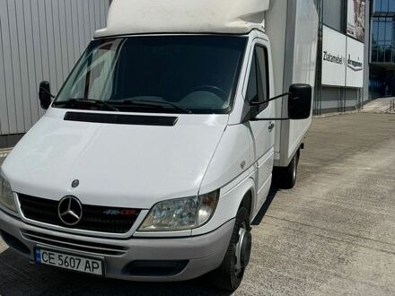 Белый Мерседес Sprinter, объемом двигателя 2.7 л и пробегом 355 тыс. км за 15500 $, фото 1 на Automoto.ua