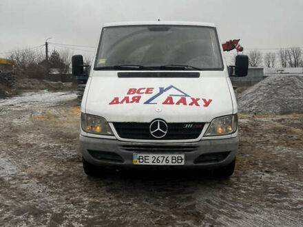 Мерседес Sprinter 2005 в Первомайск на Automoto.ua Белый Мерседес Sprinter, объемом двигателя 2.15 л и пробегом 522 тыс. км за 10050 $, фото 1 на Automoto.ua