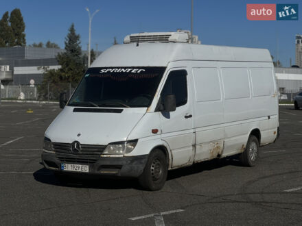 Белый Мерседес Sprinter, объемом двигателя 2.15 л и пробегом 716 тыс. км за 4700 $, фото 1 на Automoto.ua
